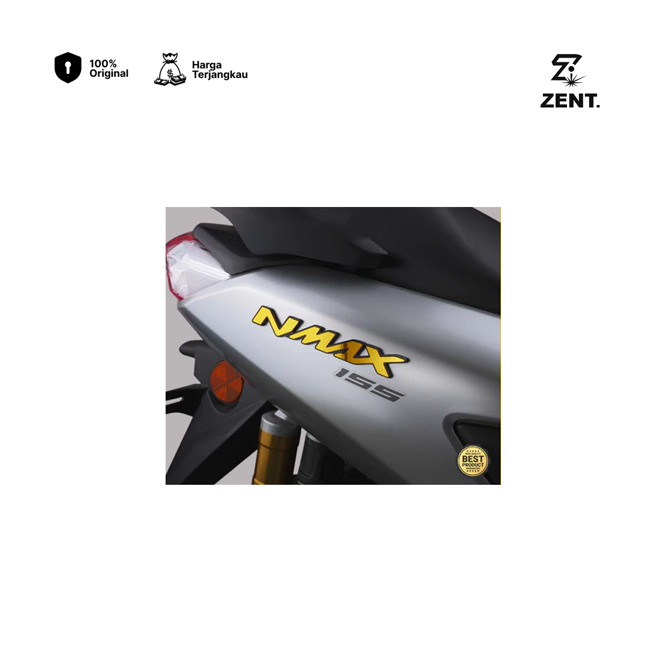 Costom 1 Set Emblem NMAX 3D Logo NMAX Emblem Motor Timbul