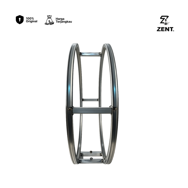 Rangka Neon Box Bulat Diameter 110 Cm Tanpa Bracket